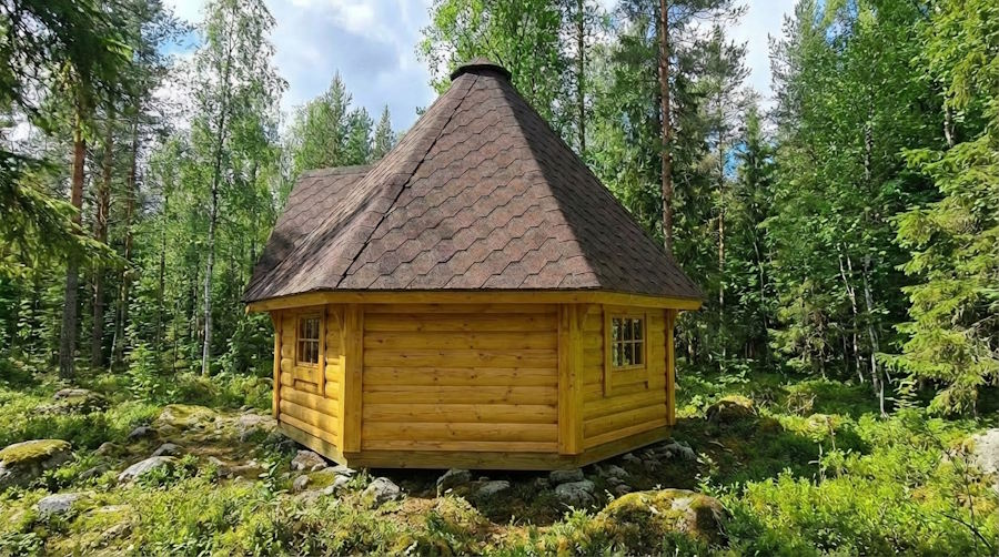 Проект Финская с очагом. 4.